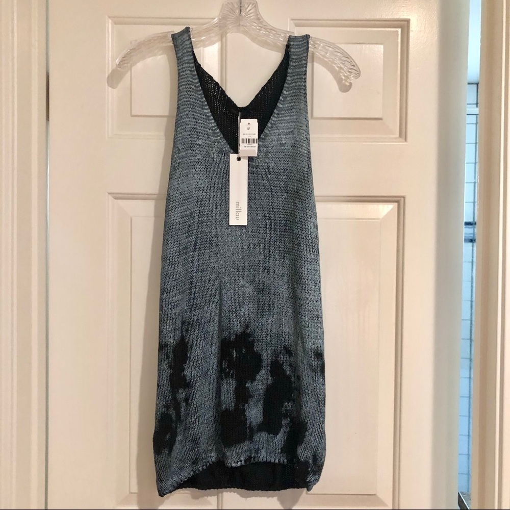 NWT LF Tye-Dye Knit Mini Dress / Coverup